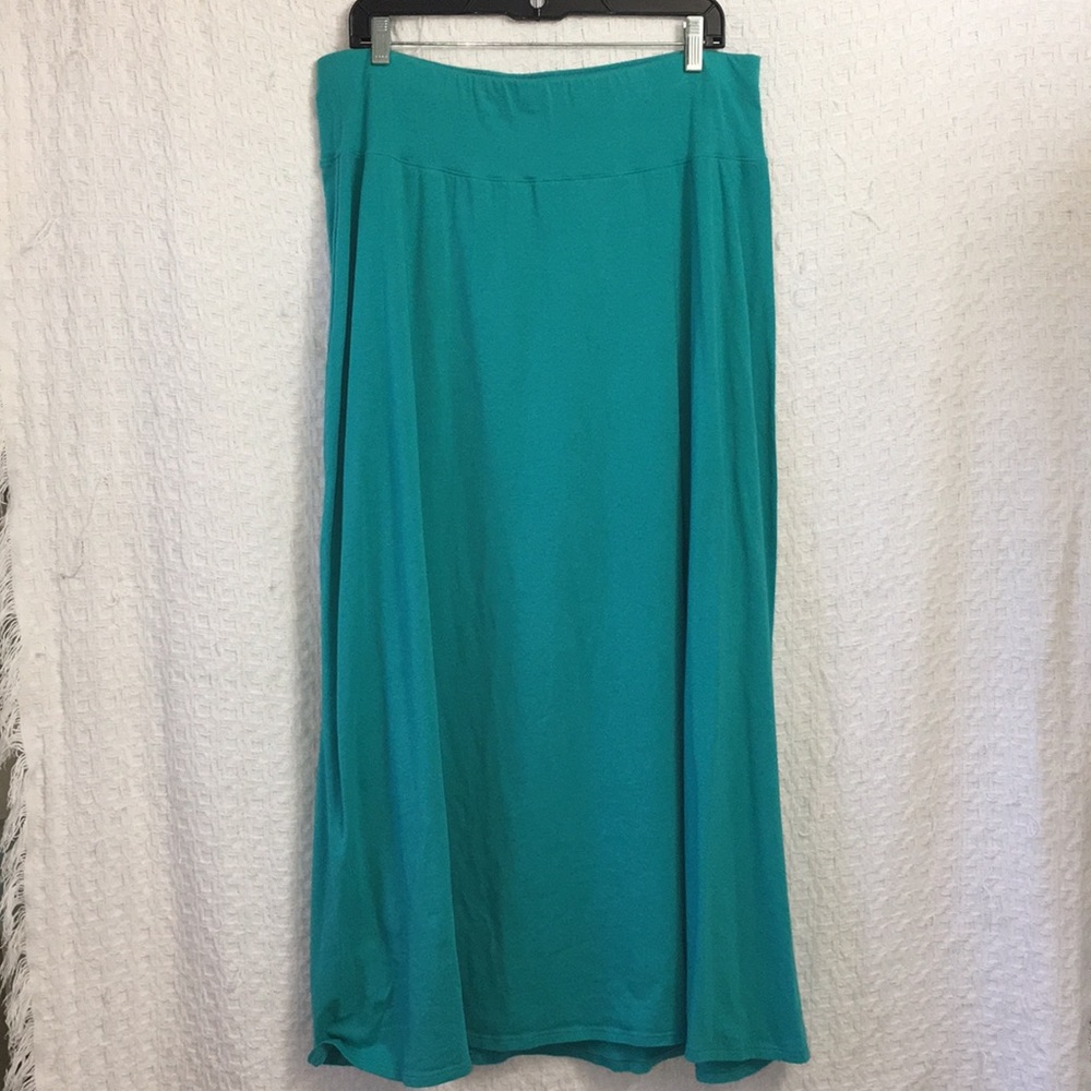 Lane Bryant Knit Maxi Skirt 14/16 GUC